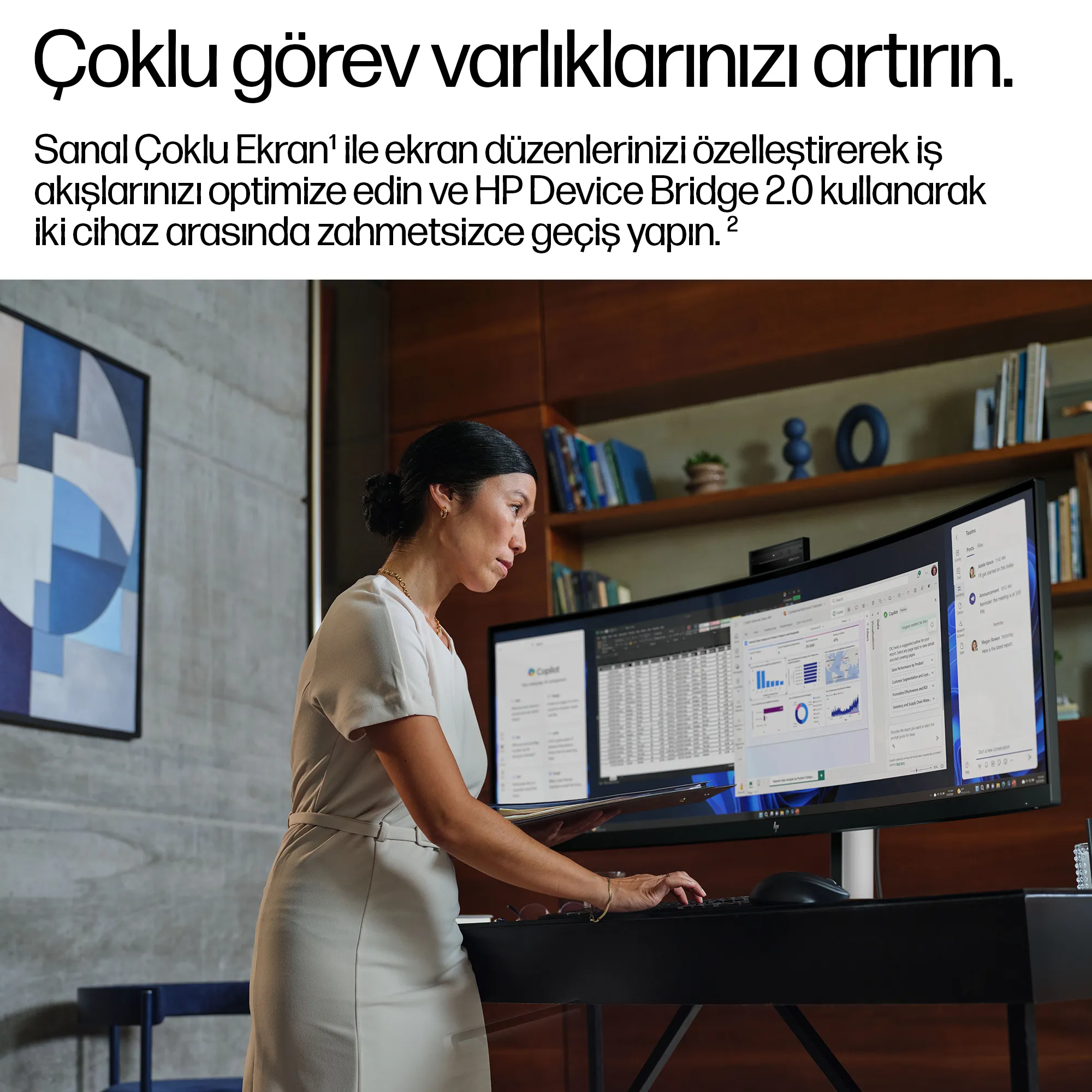 Series 5 Pro 49 inç DQHD Konferans Monitörü - 549pm B7GV8A5 Thumbnail 8