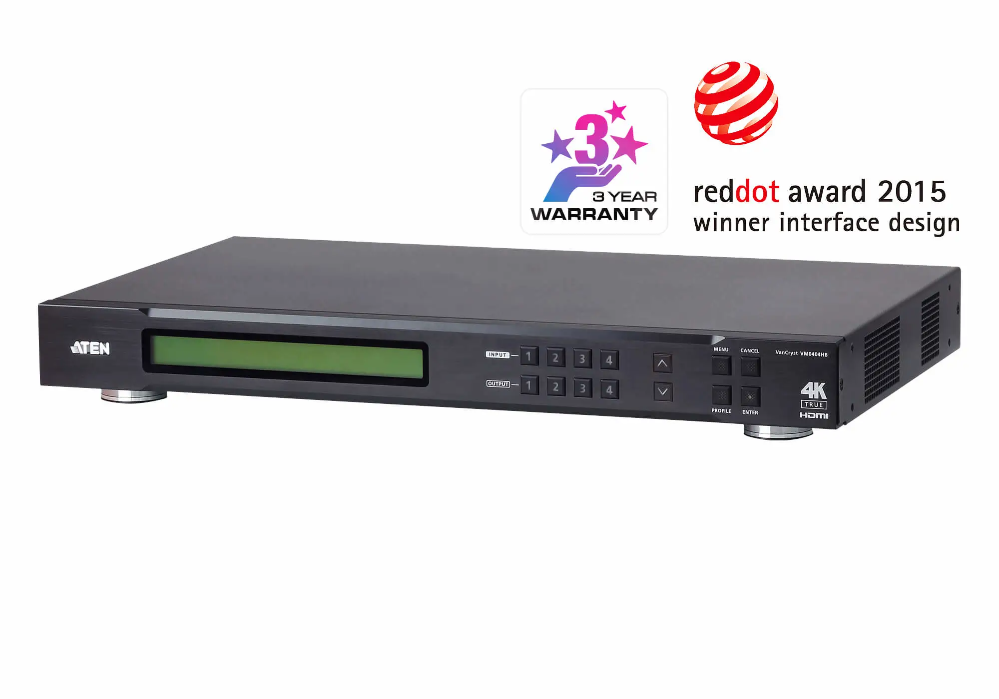 ATEN VM0404HB 8 W VM0404HB-AT-G Matris Değiştiricile
