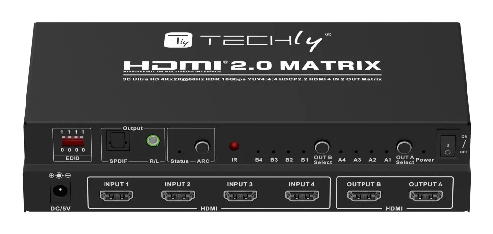 Techly IDATA HDMI-H42C Matris Değiştiricile