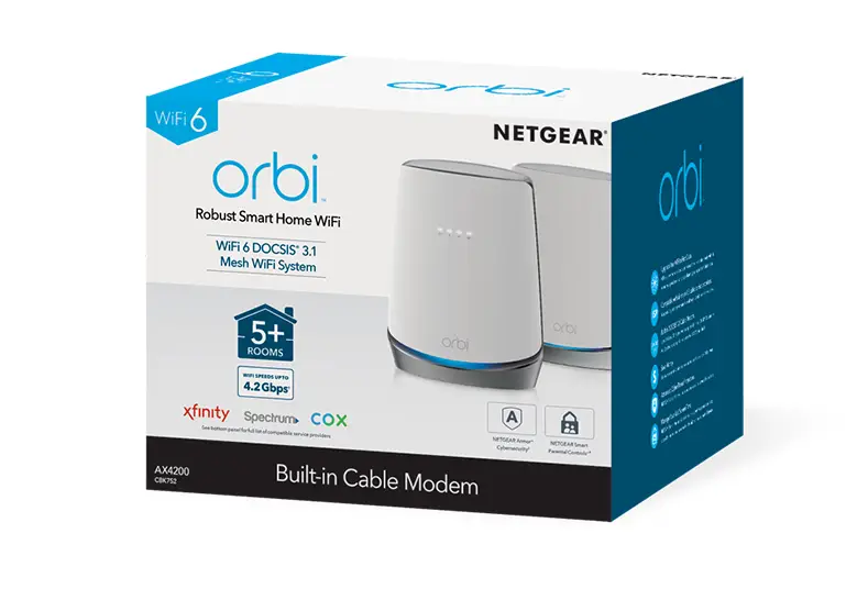 NETGEAR Orbi 4 GHz CBK752-100NAS Thumbnail 3