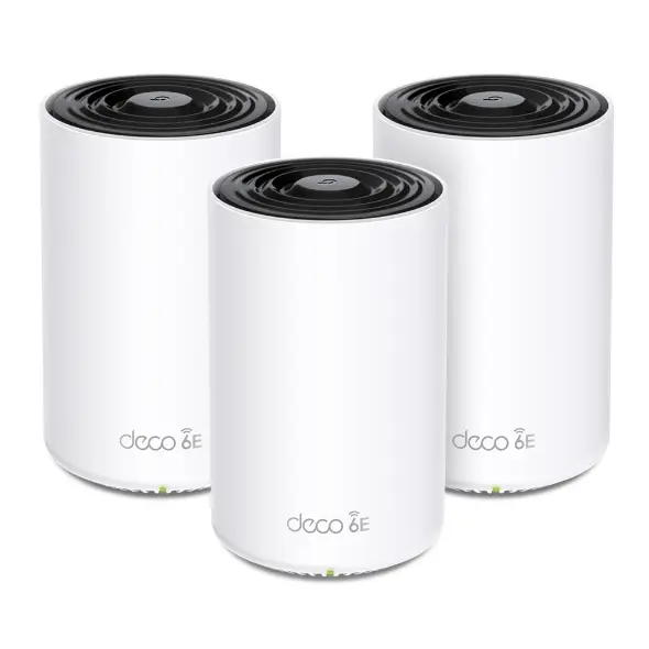 TP-Link Deco XE75 4 GHz DECO XE75(3-PACK) Mesh Wi-Fi Sistemleri