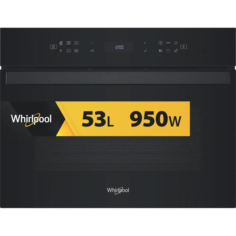 Whirlpool WCW6O7HTB 859991680250 53 L 950 W Izgaralı Ankastre Mikrodalga Fırın Thumbnail 0