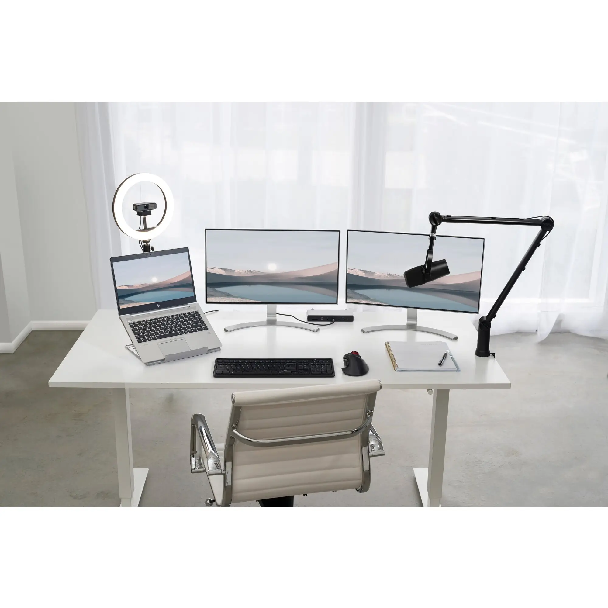 Kensington A1020 Mikrofonlar, Web Kameraları ve Aydınlatma Sistemleri için Boom Arm - K87652WW Thumbnail 5