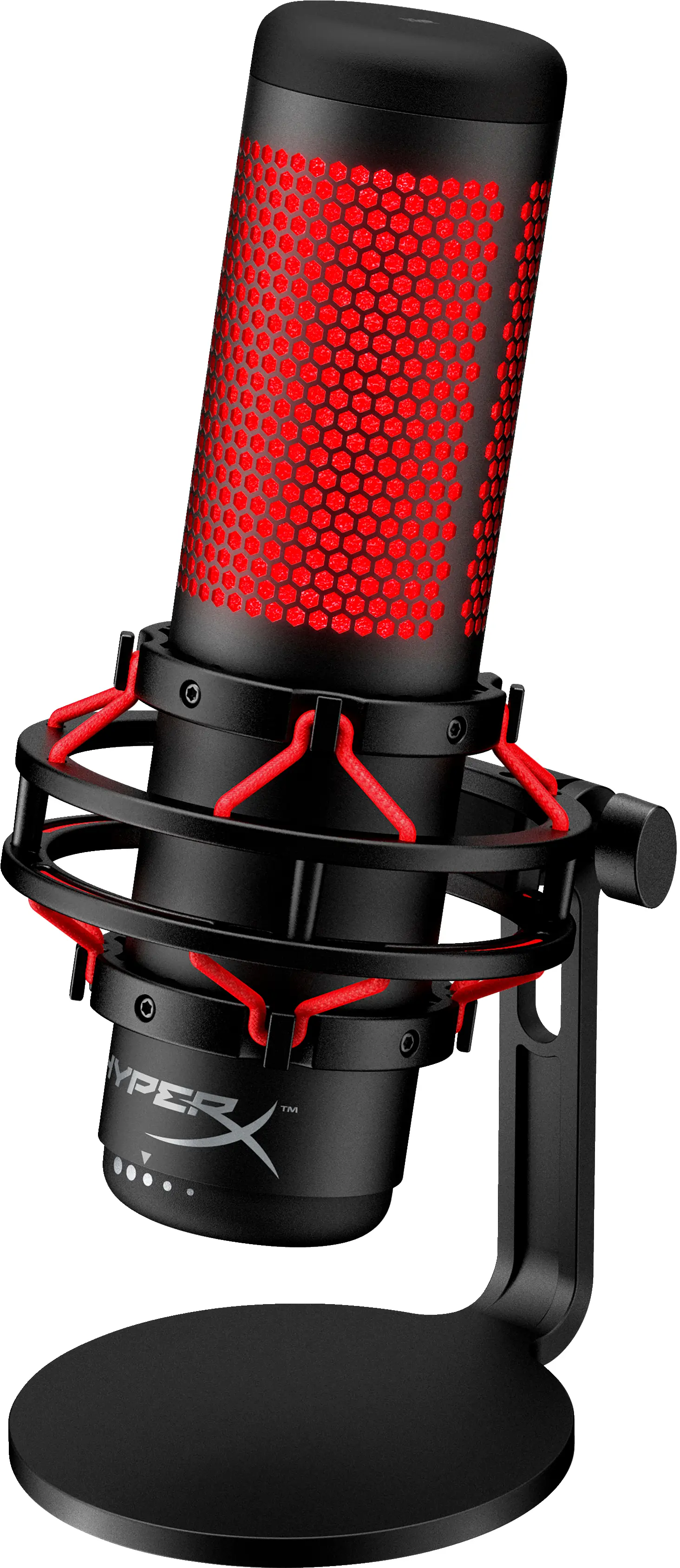 HyperX QuadCast – USB Kondenser Tipi Oyun Mikrofonu 4P5P6AA Thumbnail 2