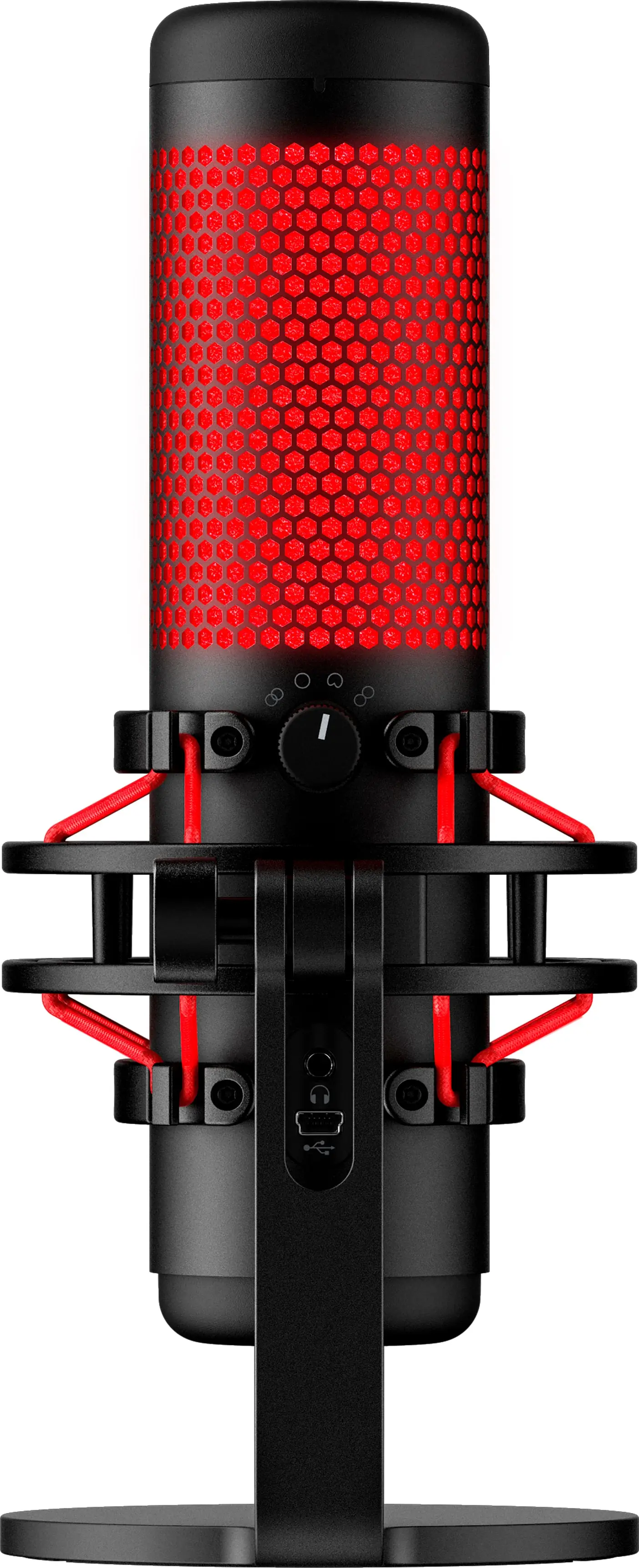 HyperX QuadCast – USB Kondenser Tipi Oyun Mikrofonu 4P5P6AA Thumbnail 3