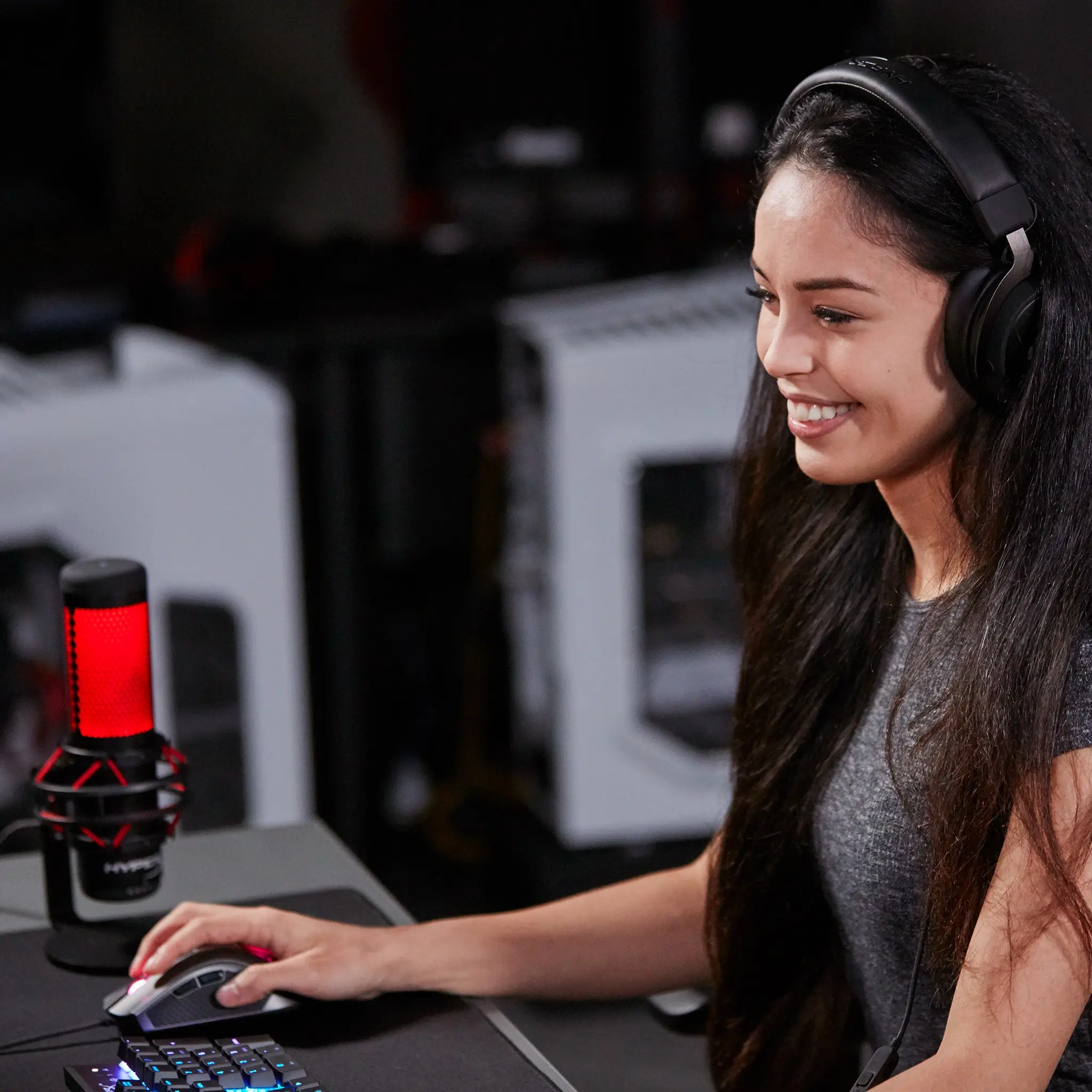 HyperX QuadCast HX-MICQC-BK-DM Thumbnail 5