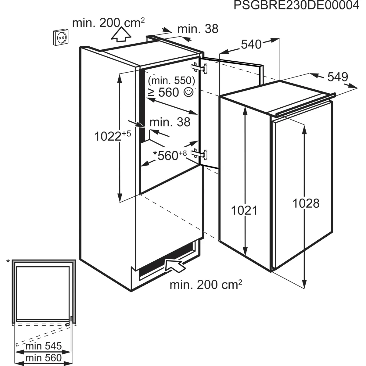 Electrolux KFB2AE10S1 933 035 913 Thumbnail 6