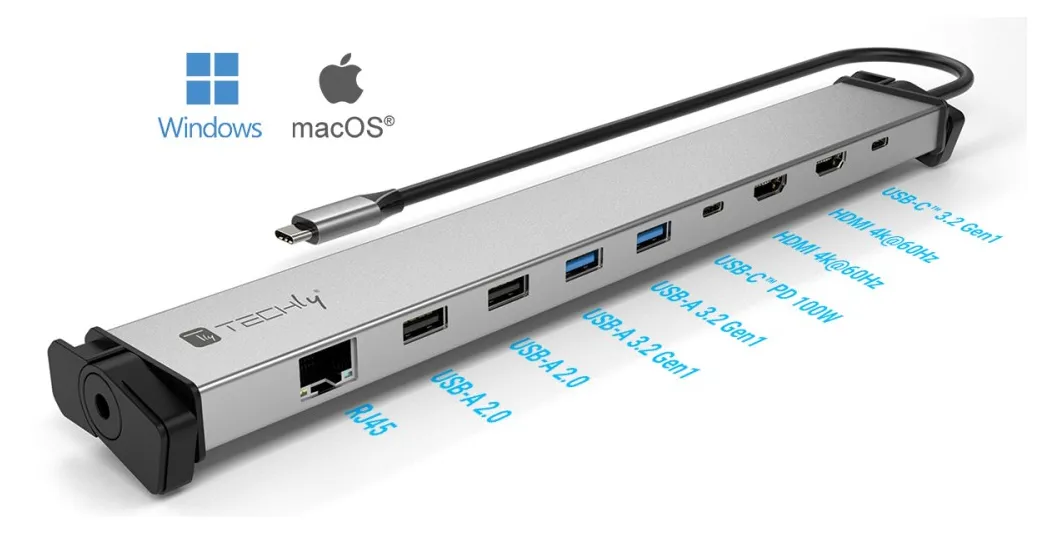 Techly IUSB31C-DOCK9HPD Thumbnail 4