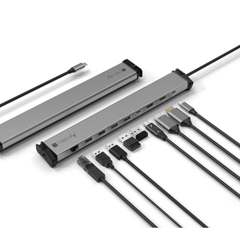 Techly IUSB31C-DOCK9HPD Thumbnail 0