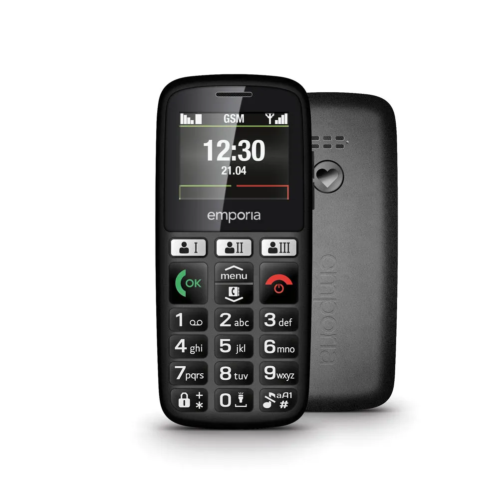 Emporia HAPPY E30.V3.BK.01 Mobile Phones