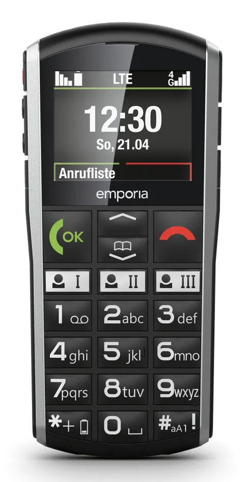 Emporia SIMPLICITY-LTE V27.LTE.V3.BK.01 Mobile Phones