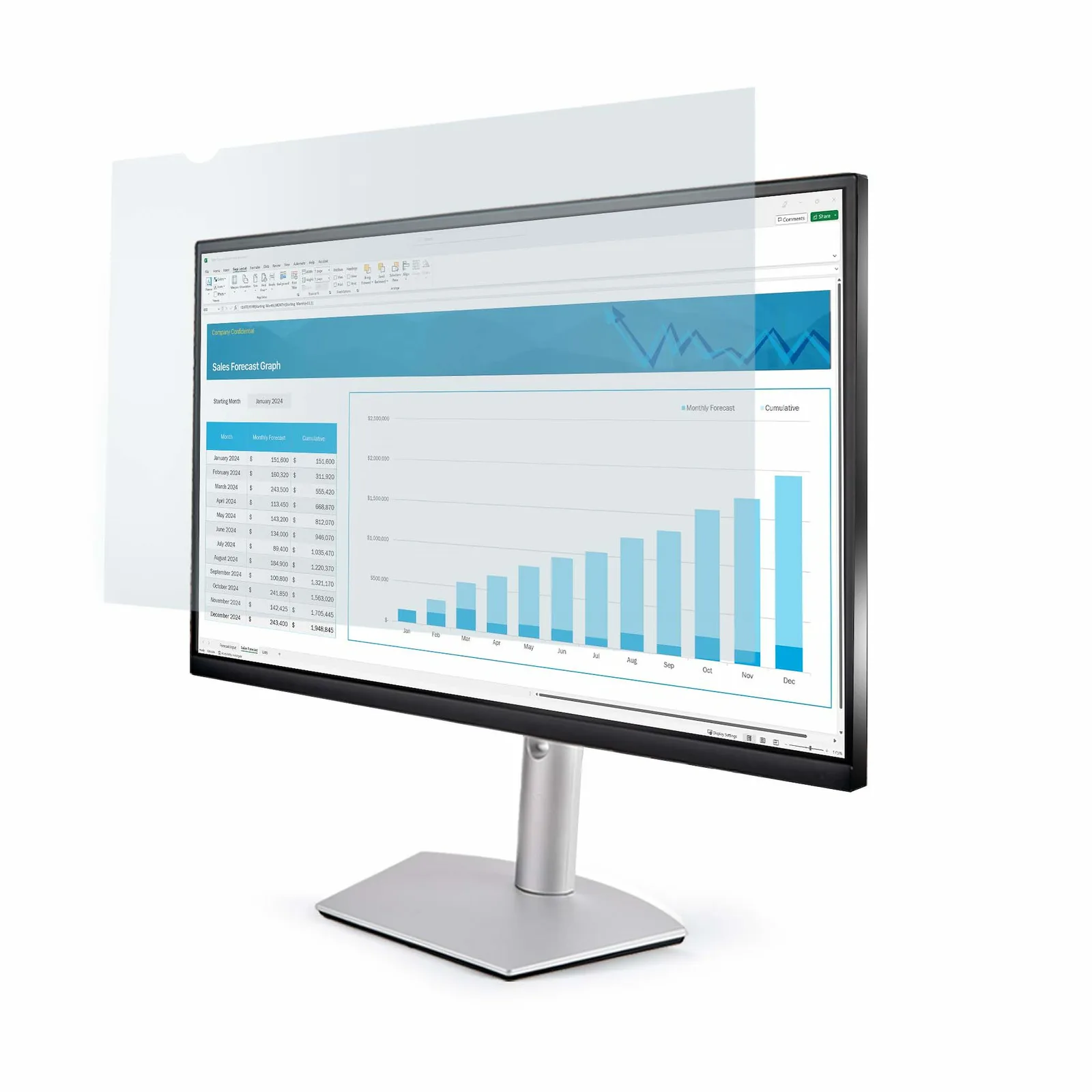 StarTech.com 2469-ANTI-BLUE-LIGHT Monitör Aksesuarları