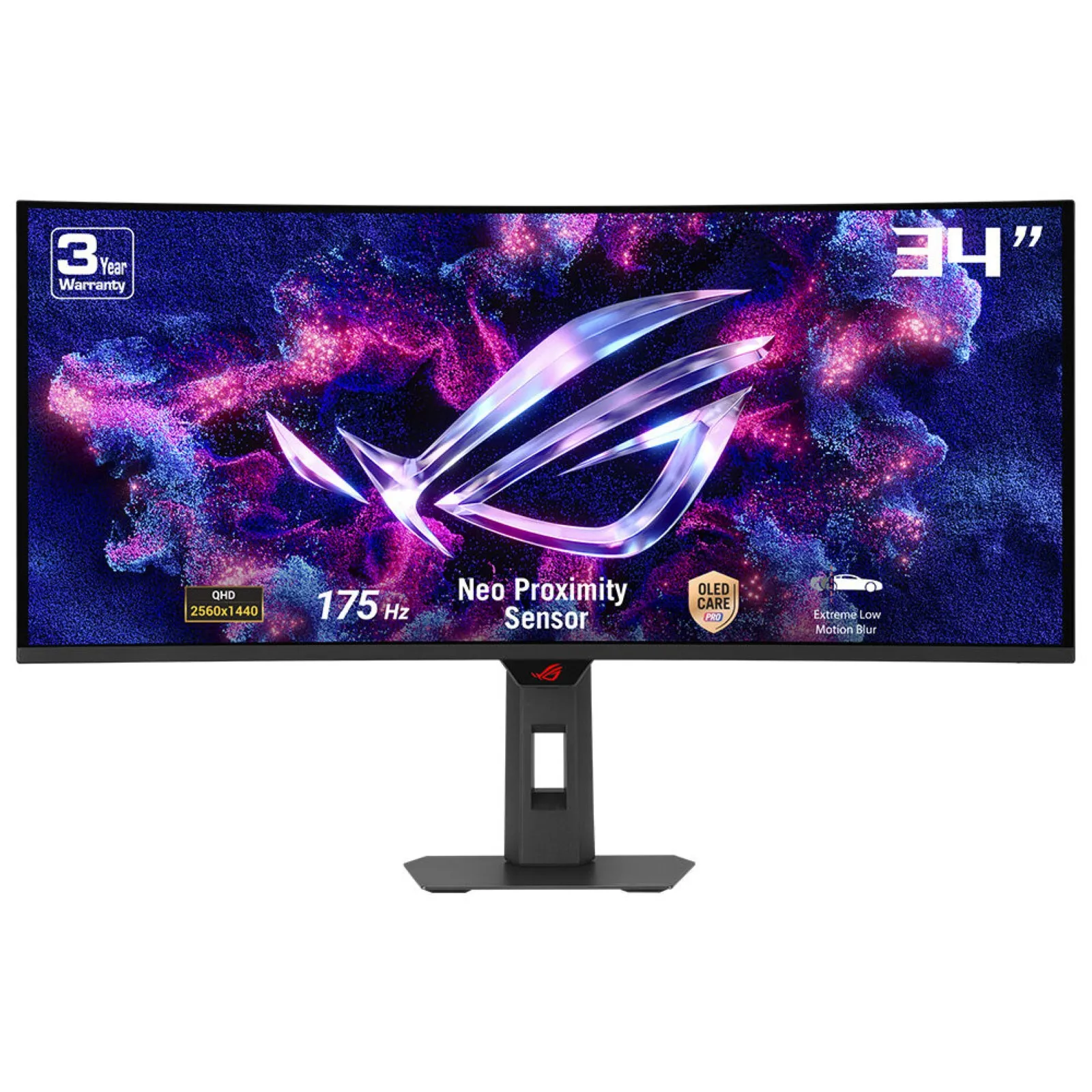 ASUS ROG Strix OLED XG34WCDG 90LM0B70-B01171 34 inç 175Hz UWQHD Kavisli Oyuncu Monitörü Monitörle