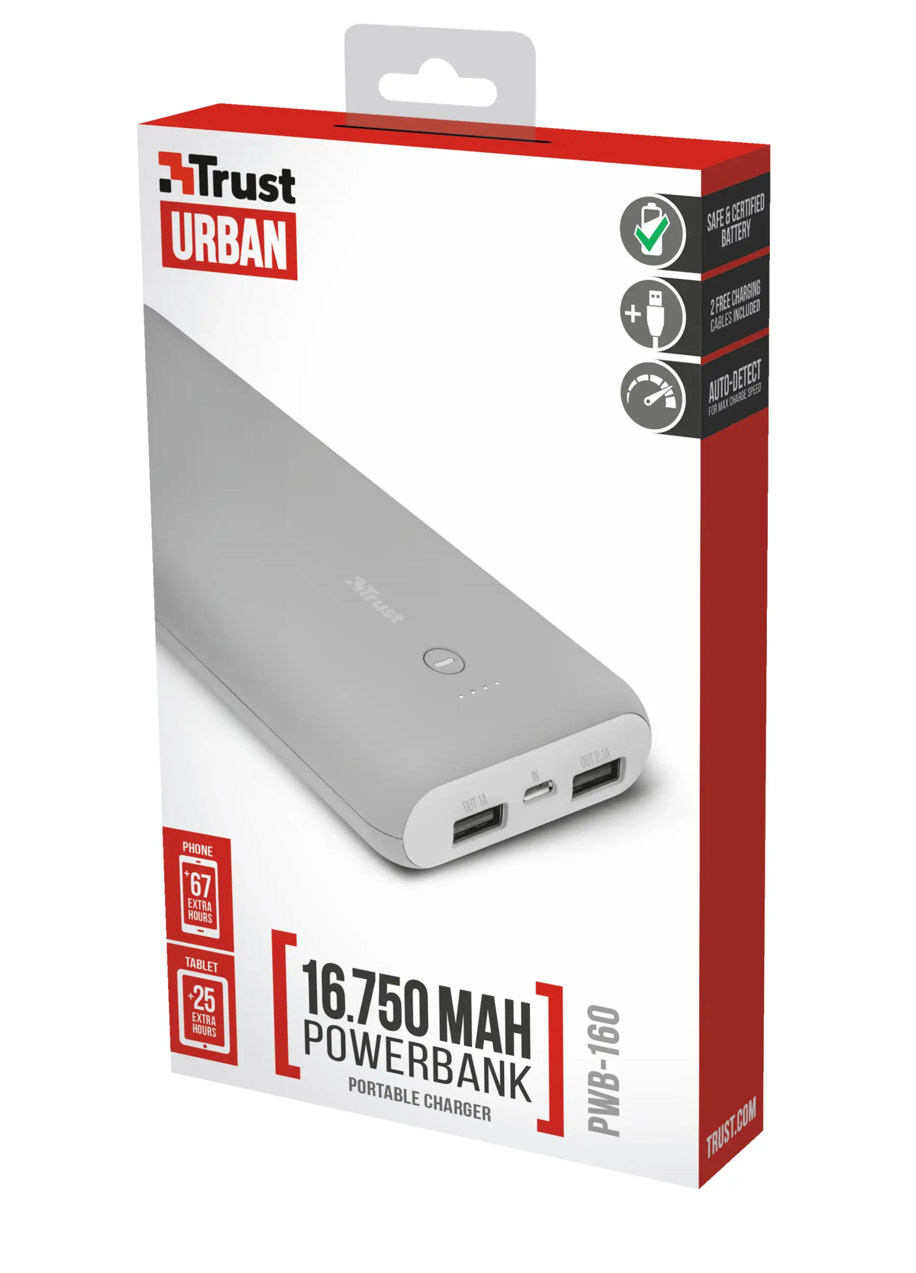 Trust PWB-160 16750 mAh 22266 Şarj Ürünleri