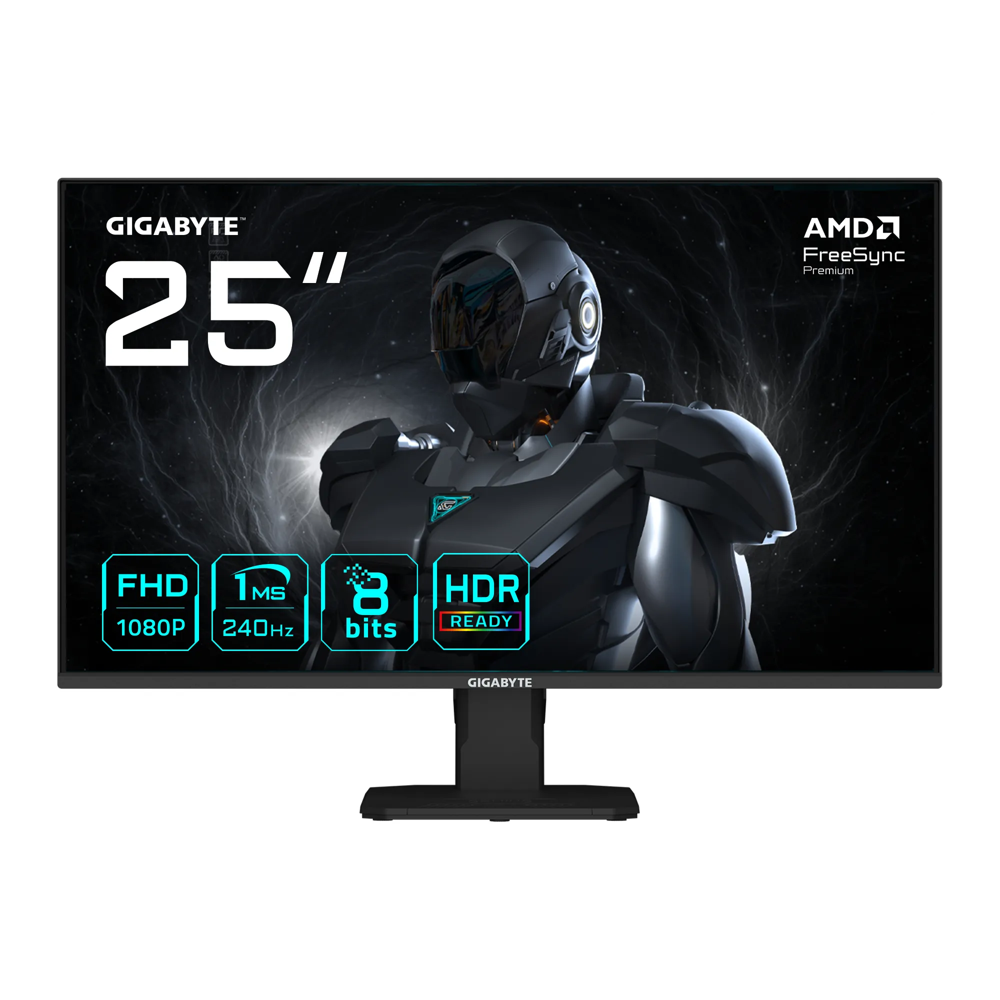 GIGABYTE GS25F2A EK 24.5 inç 240Hz Full HD IPS Oyuncu Monitörü Monitörle