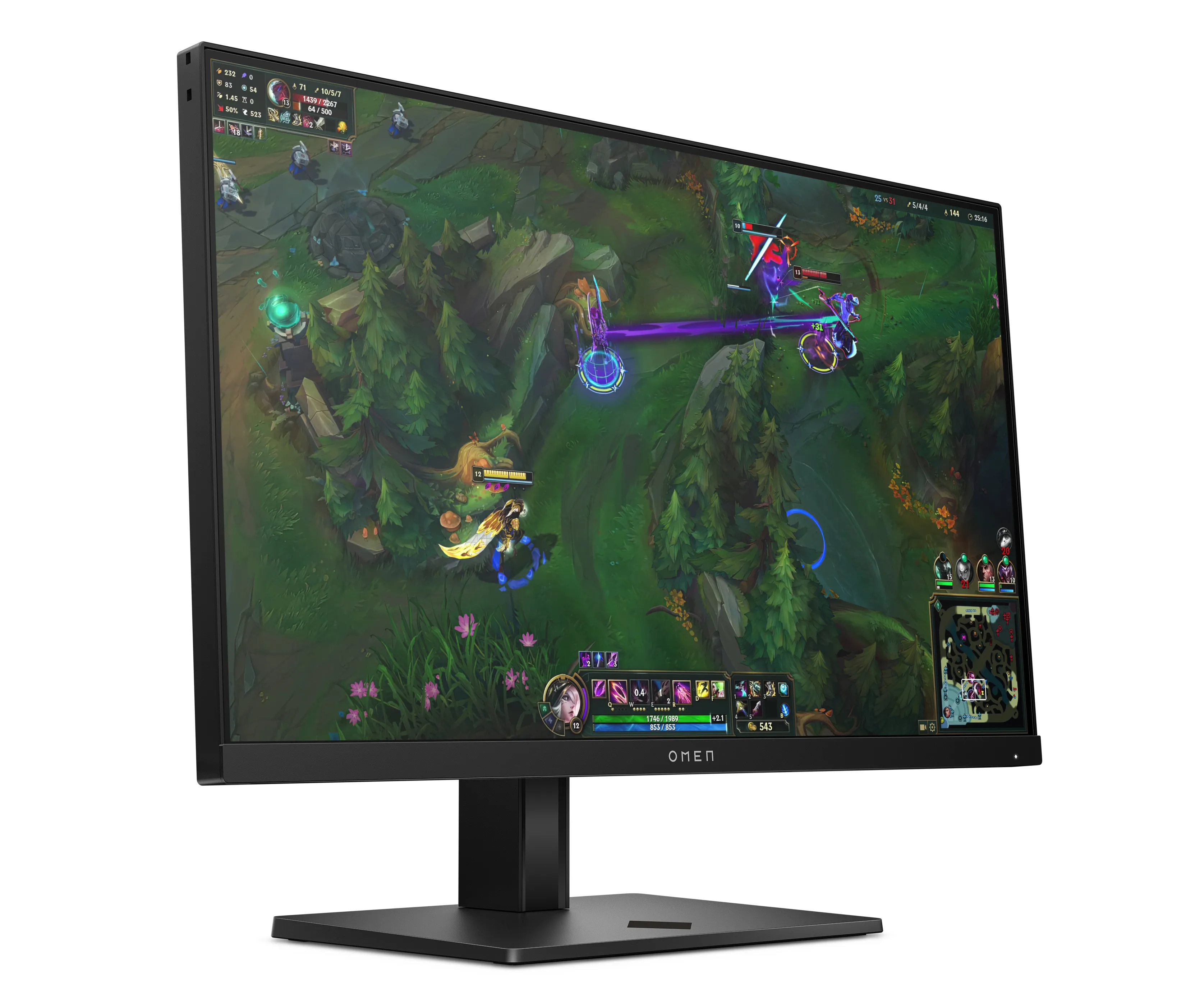 HP OMEN 24,5inç FHD 360Hz Oyun Monitörü 25 BG1M4AA#ABB Full HD IPS Oyuncu Thumbnail 1