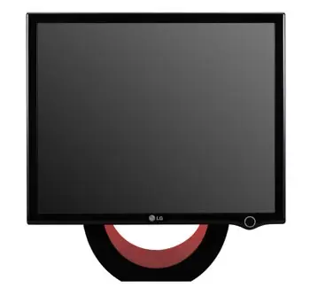 LG L1900E, 19" LCD, 4ms, black-red L1900E-BF 19 inç Monitör Monitörle