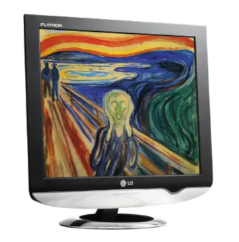 LG LCD Model : L1940P 19 inç Monitör Monitörle