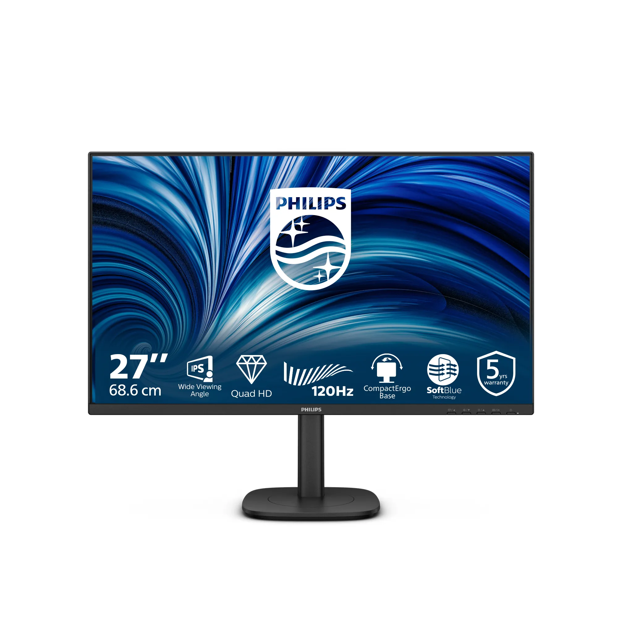 Philips 27B2N3500J/67 27 inç 120Hz 2K QHD Oyuncu Monitörü Monitörle