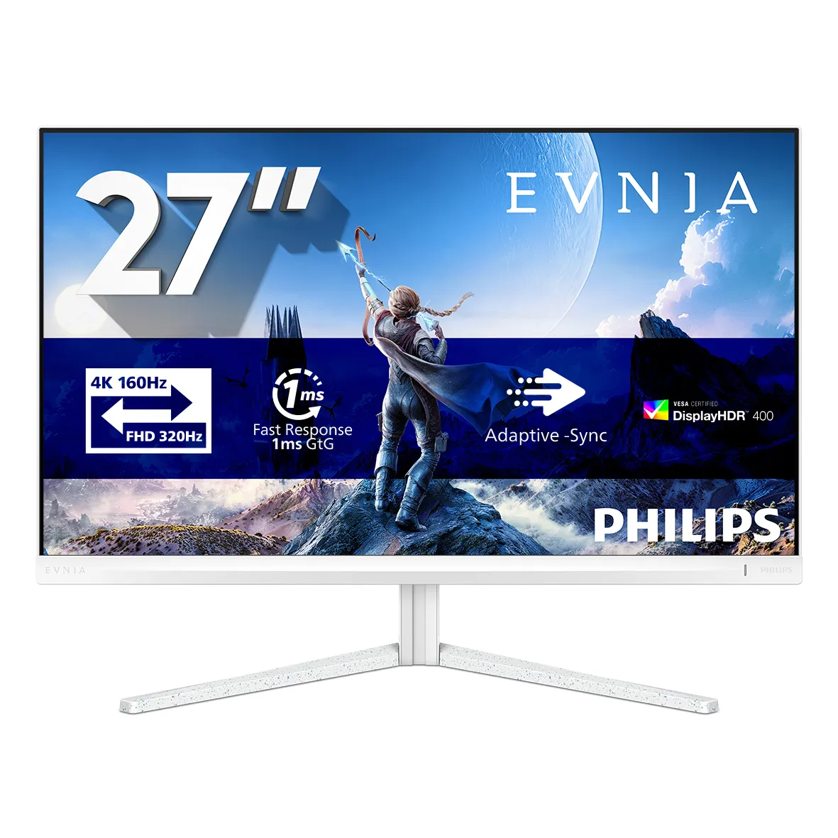 Philips 27M2N5901A/75 27 inç 320Hz 4K UHD Fast IPS Oyuncu Monitörü Monitörle