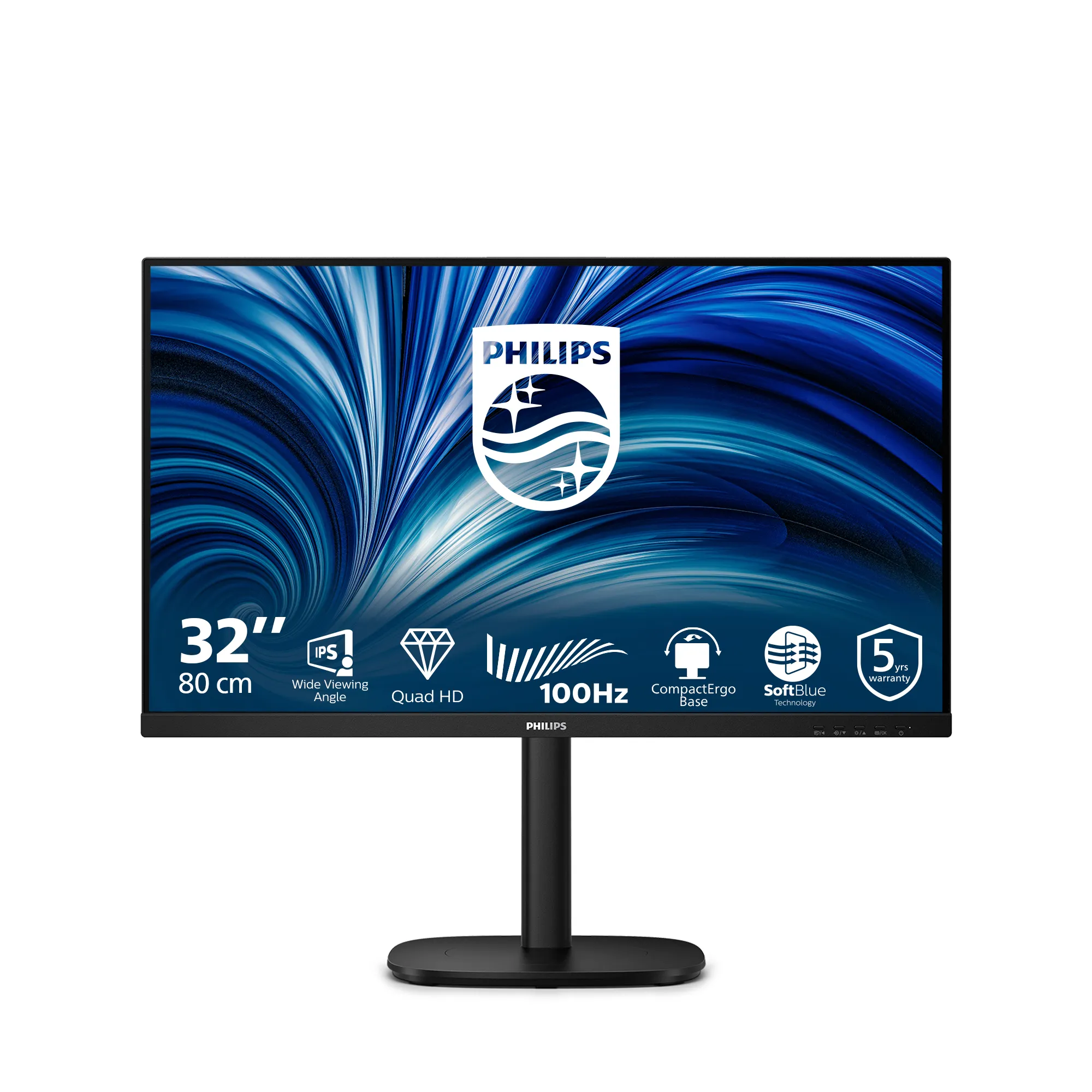 Philips 32B2N3500/75 31.5 inç 100Hz 2K QHD Monitör Monitörle