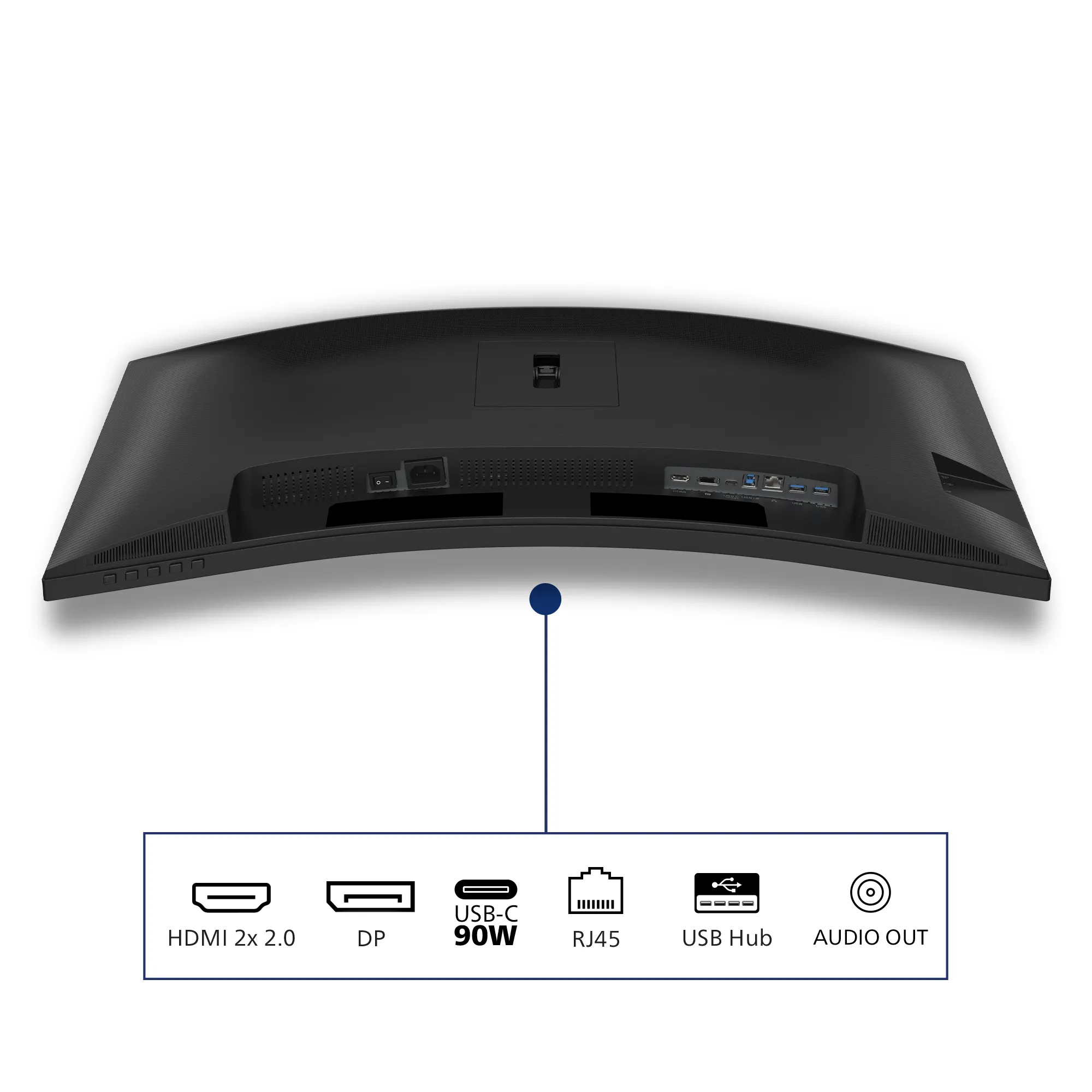 Philips 34B2U3600C/11 34 inç 120Hz UWQHD Kavisli Oyuncu Monitörü Thumbnail 11