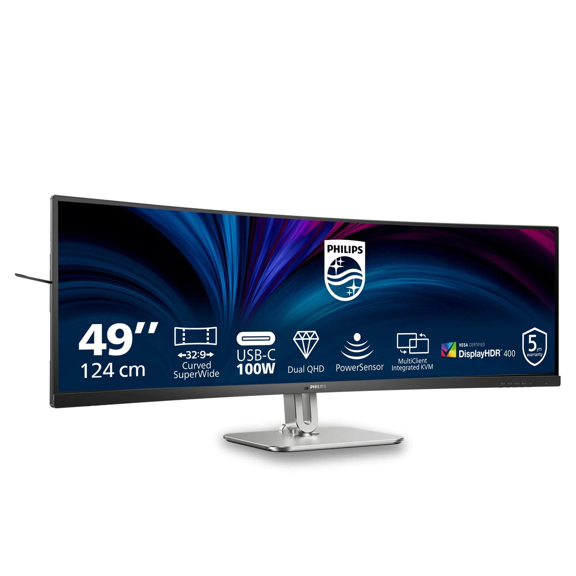 Philips 49B2U5900C/00 48.8 inç 75Hz Kavisli Monitör Thumbnail 1