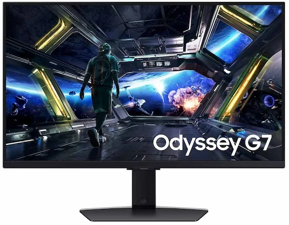 Samsung Odyssey LS27DG702ENXZA 27 inç 144Hz 4K UHD Fast IPS Oyuncu Monitörü Monitörle