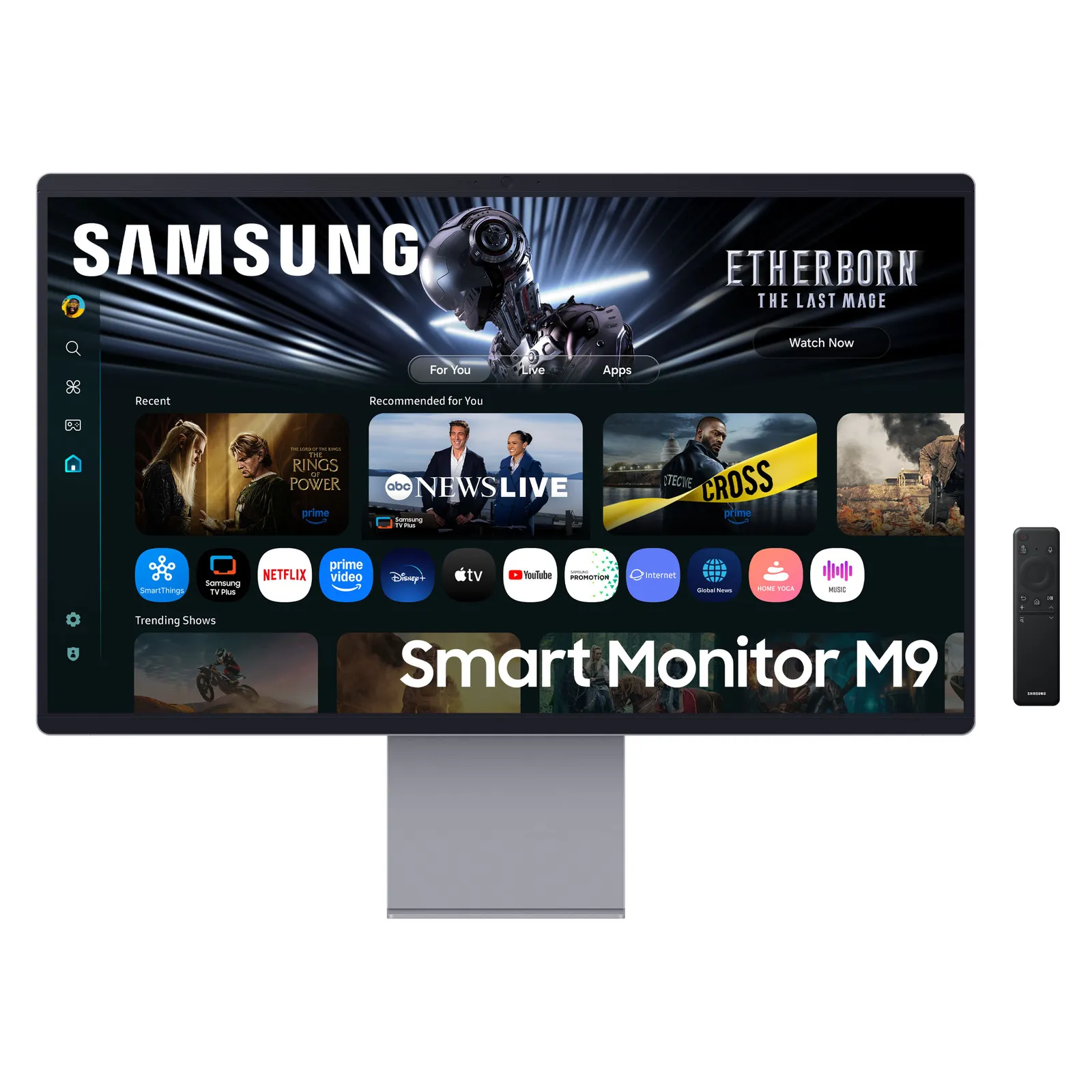 Samsung Smart M90SF LS32FM900SUXEN 32 inç 165Hz 4K UHD OLED Oyuncu Monitörü