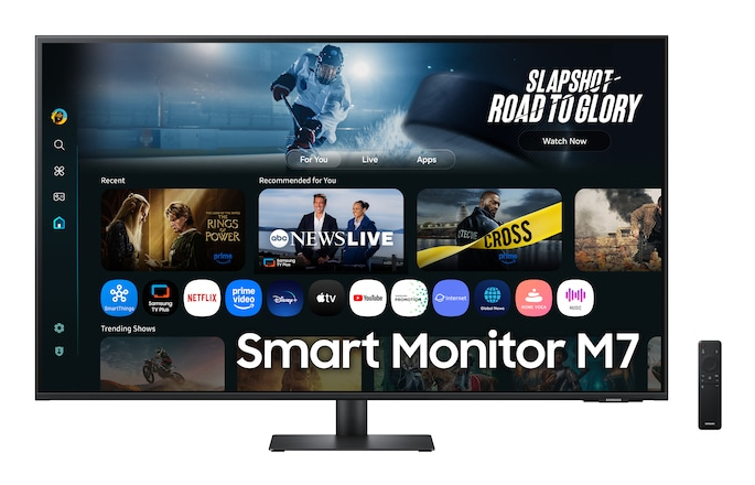 Samsung Smart Monitor LS43FM700UNXZA Monitörle