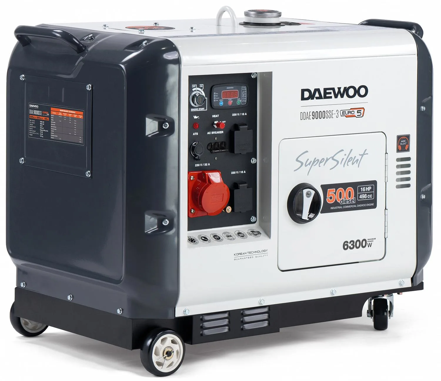 Daewoo DDAE 9000SSE-3 Motor-Jeneratörleri