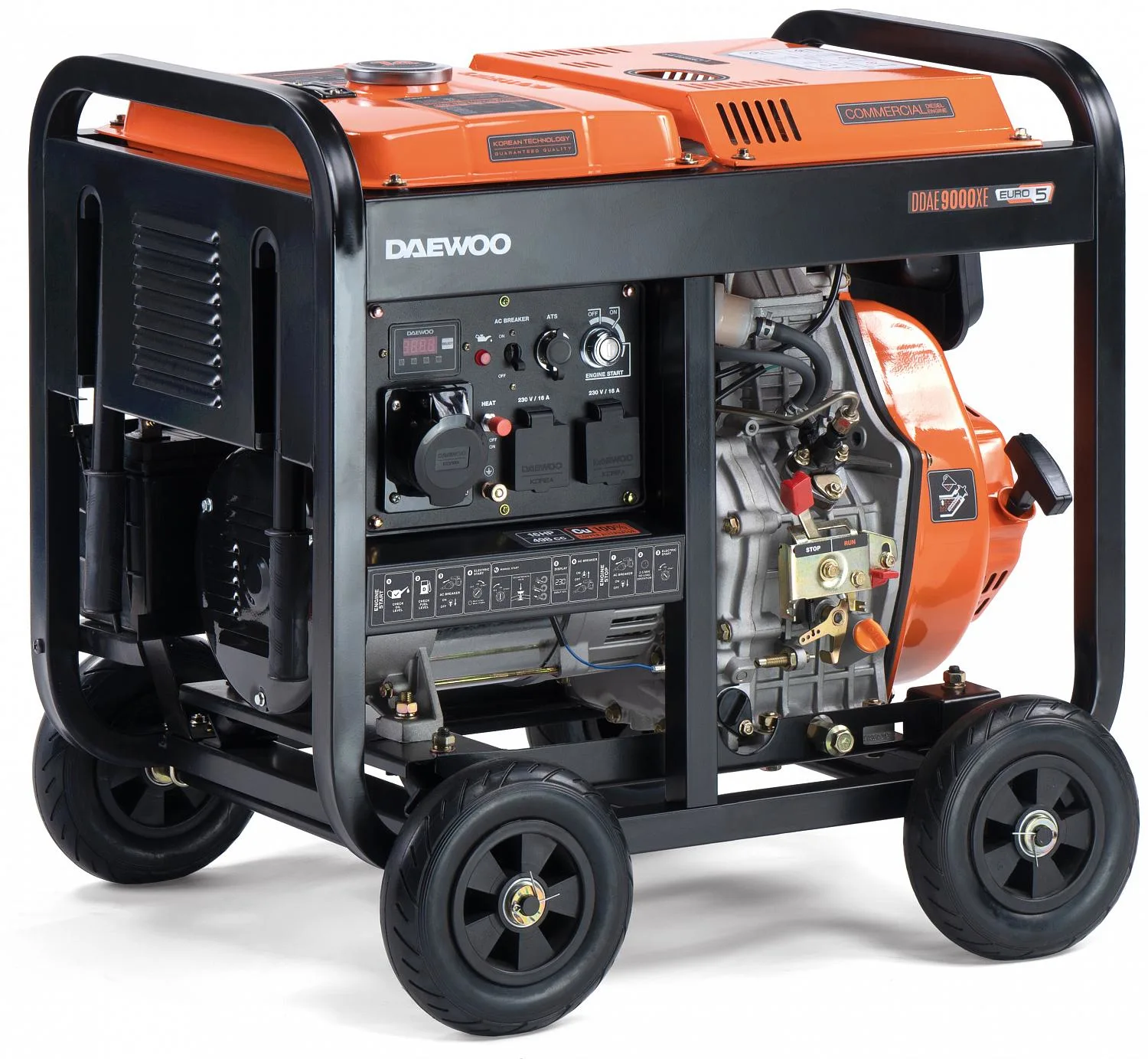 Daewoo DDAE 9000XE Motor-Jeneratörleri