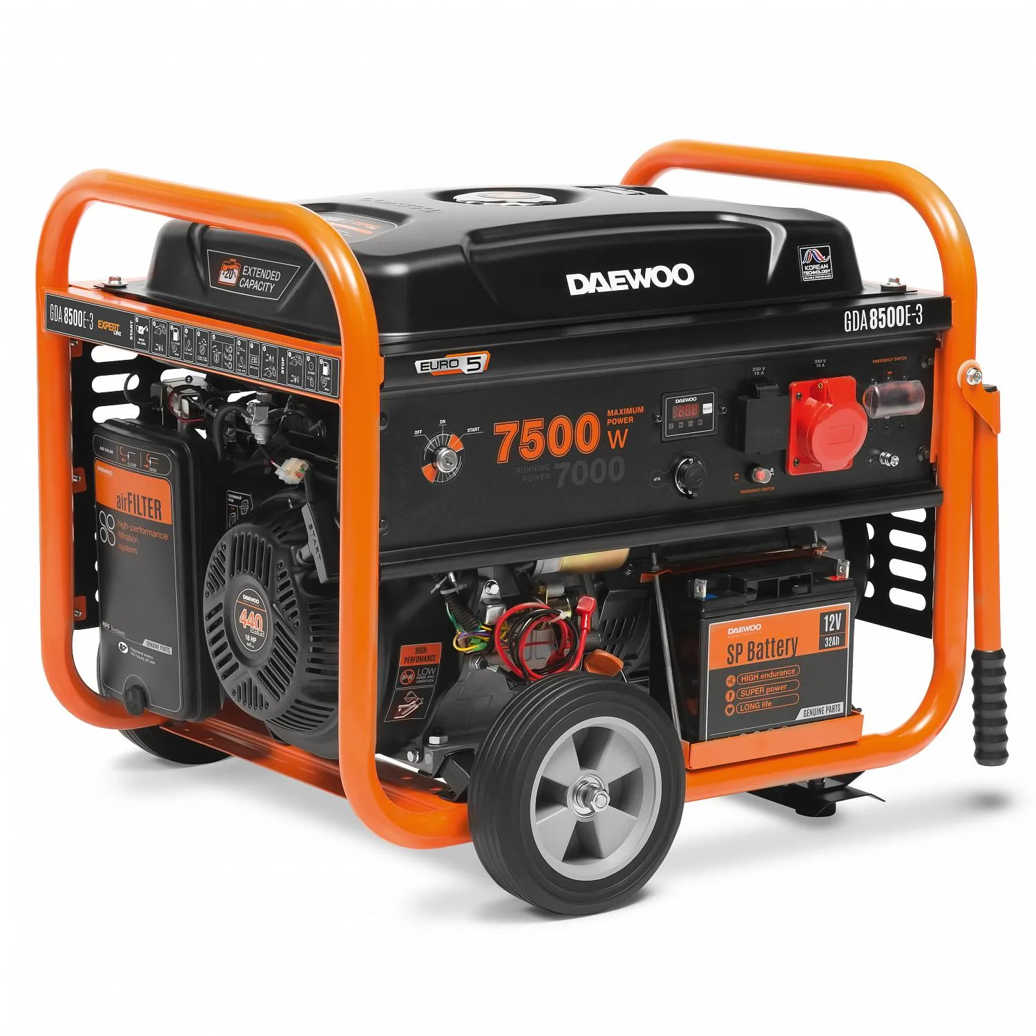 Daewoo GDA 8500E-3 Motor-Jeneratörleri