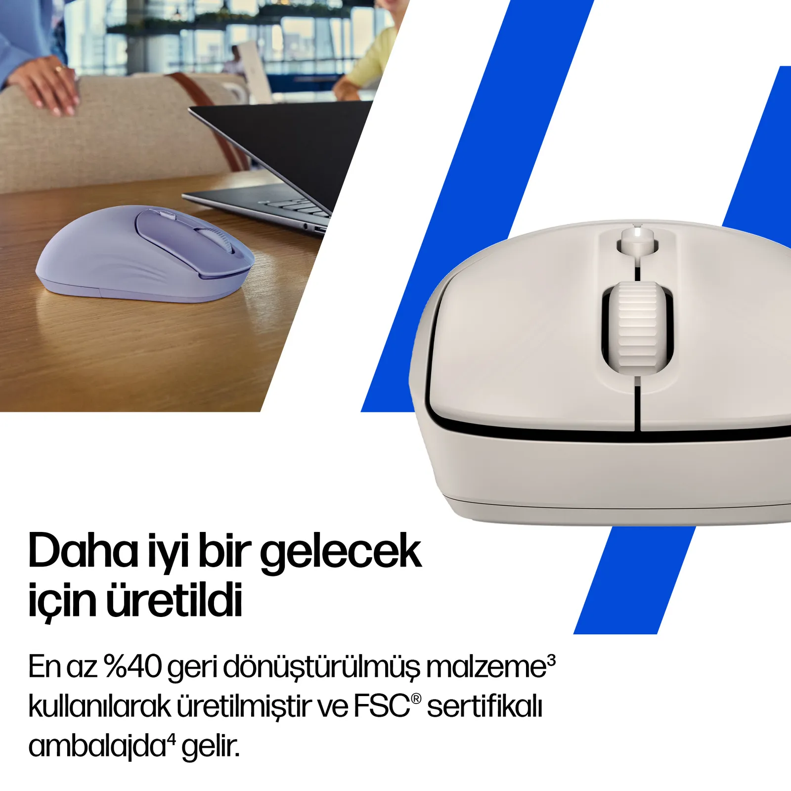 HP 400 Sessiz AZ7B2AA 6000 DPI Bluetooth Kablosuz Mouse Thumbnail 4