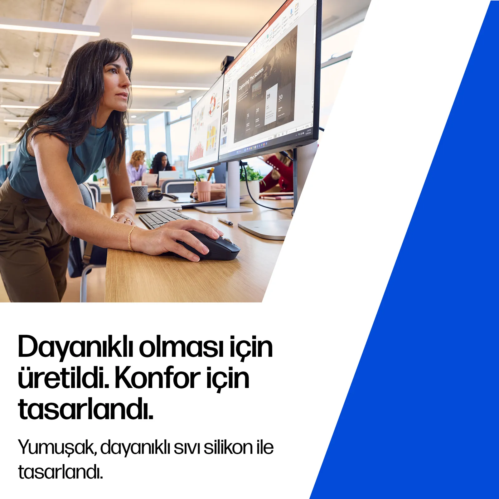 HP 700 Şarj Edilebilir AZ7B0AA 6000 DPI Bluetooth Kablosuz Mouse Thumbnail 5