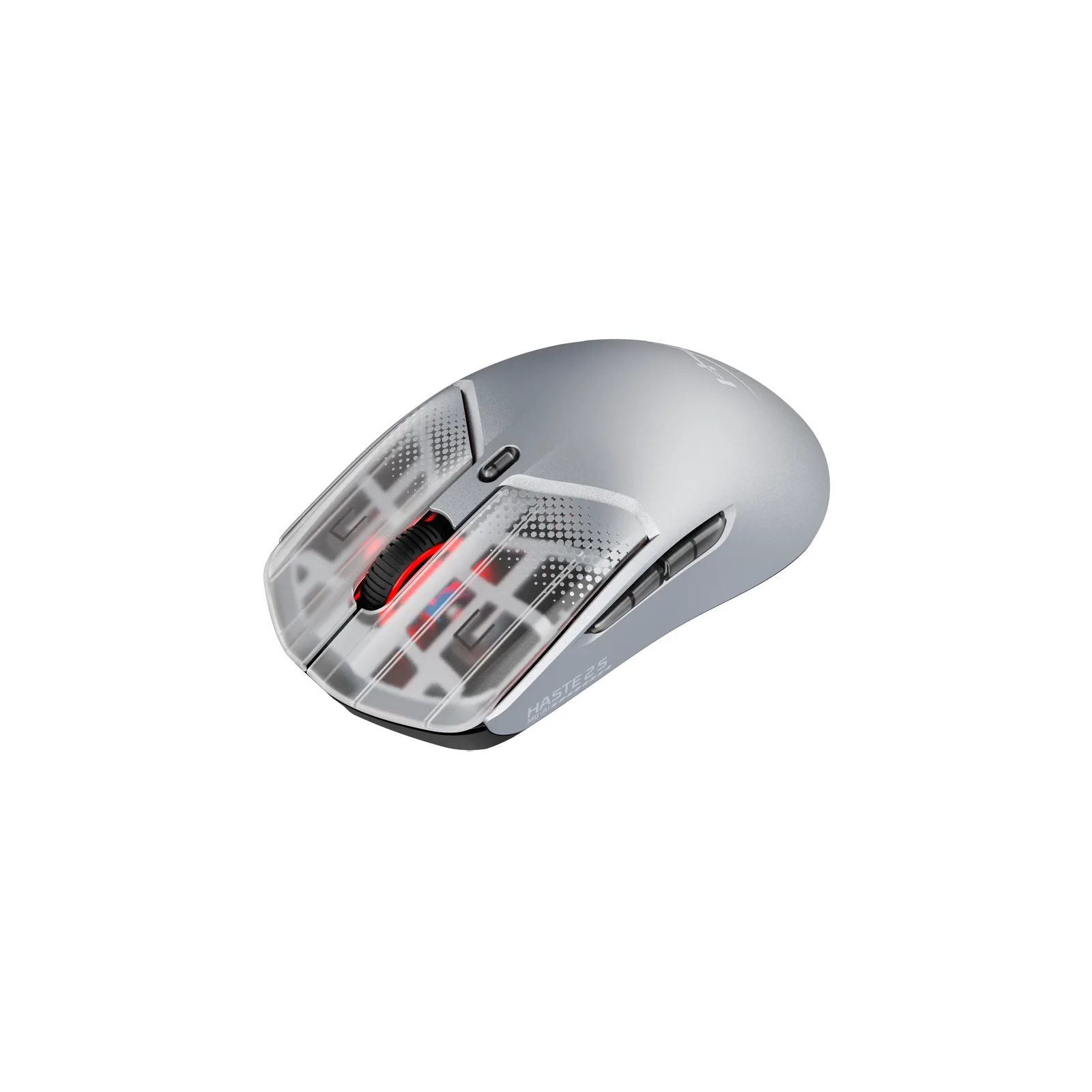 HyperX Pulsefire Haste 2 S Gümüş Kablosuz Oyun Faresi 9B002AA 3200 DPI Bluetooth Oyuncu Thumbnail 2
