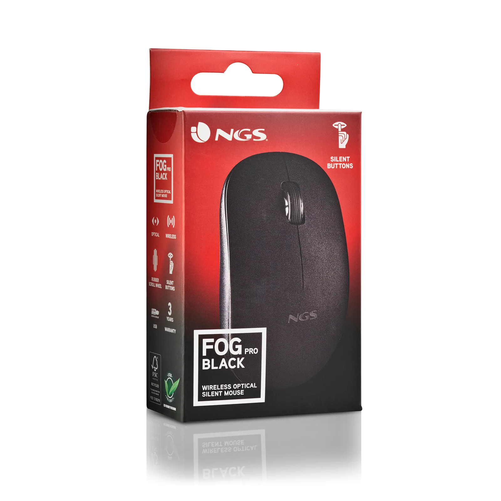NGS FOG PRO NGS--1368 1000 DPI Kablosuz Mouse Thumbnail 4
