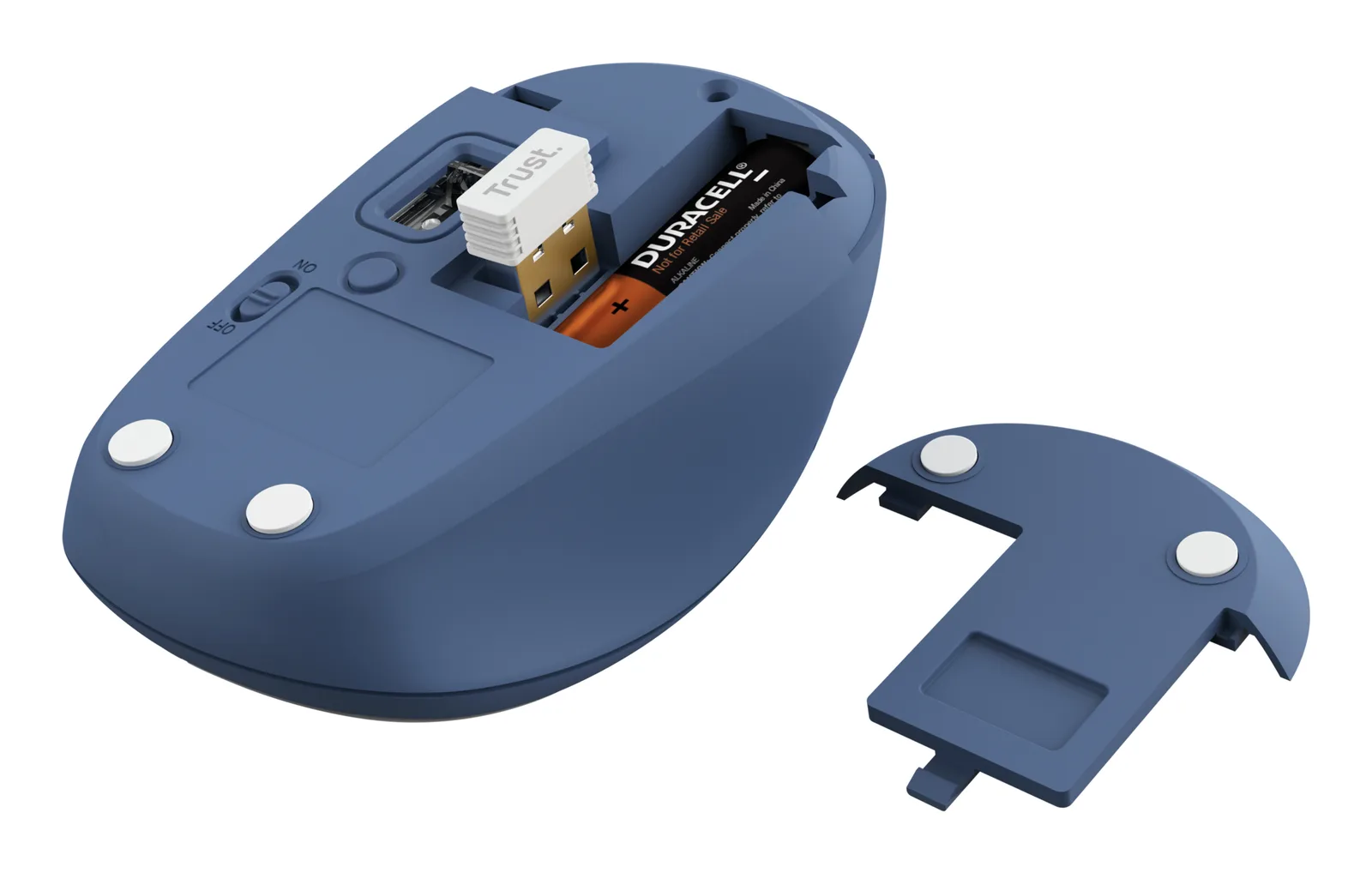 Trust Yvi+ 25455 1600 DPI Bluetooth Kablosuz Mouse Thumbnail 3