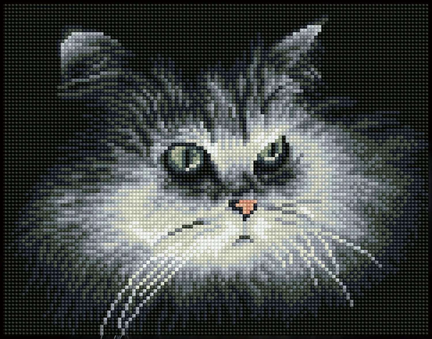Diamond Dotz Shadow Cat DQK7.002 Mozaik Setleri