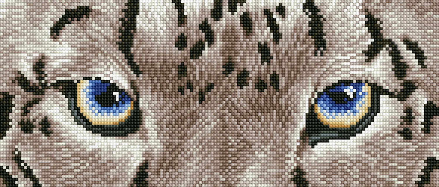 Diamond Dotz Snow Leopard Spy DD5.043 Mozaik Setleri
