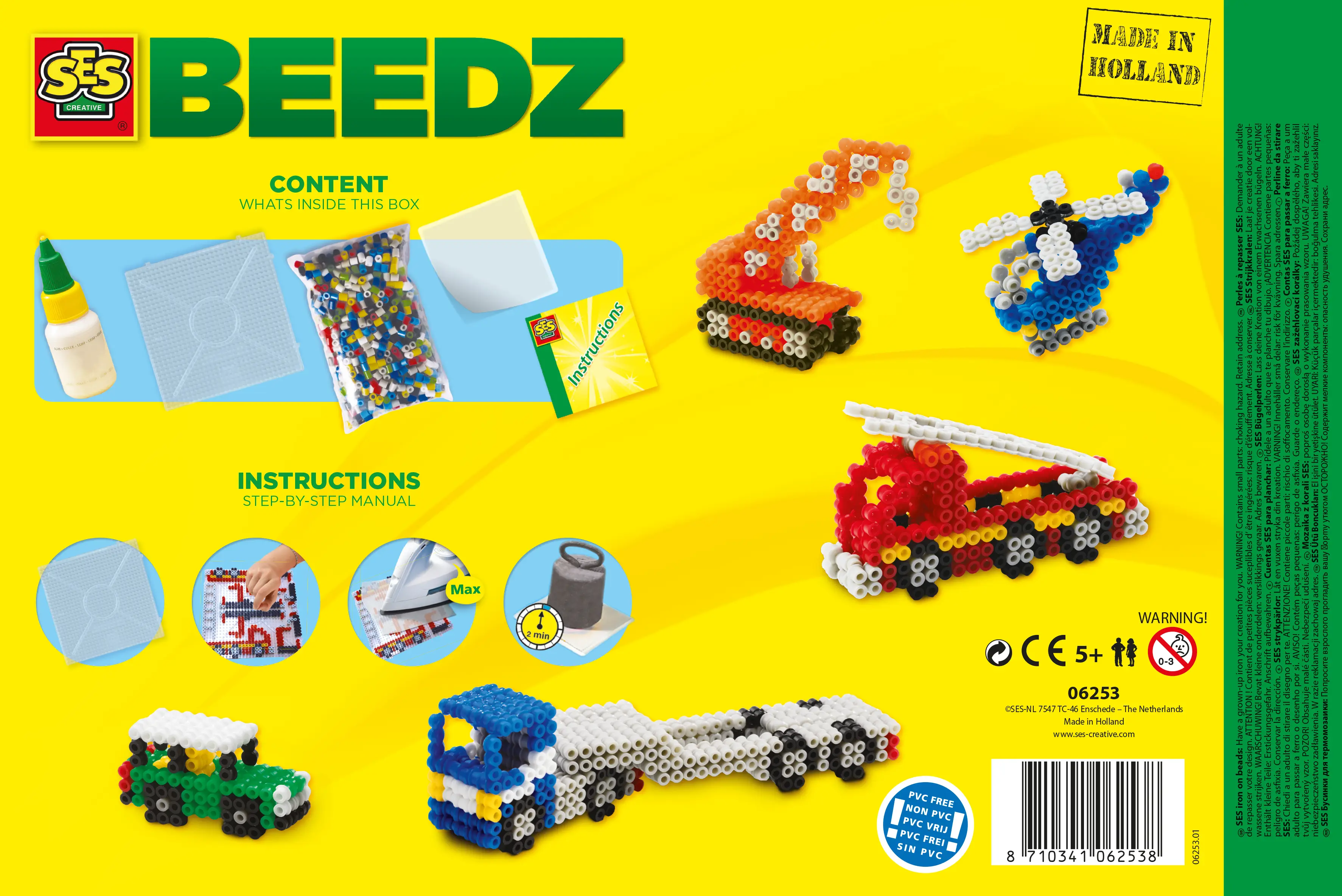 SES Creative Iron on beads 3D vehicles 06253 Thumbnail 6