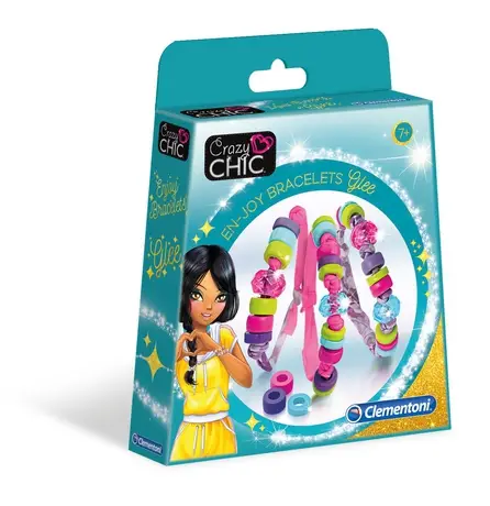 Clementoni Crazy Chic En-Joy Bileklikler Glee 78430 Mücevher Yapım Setleri