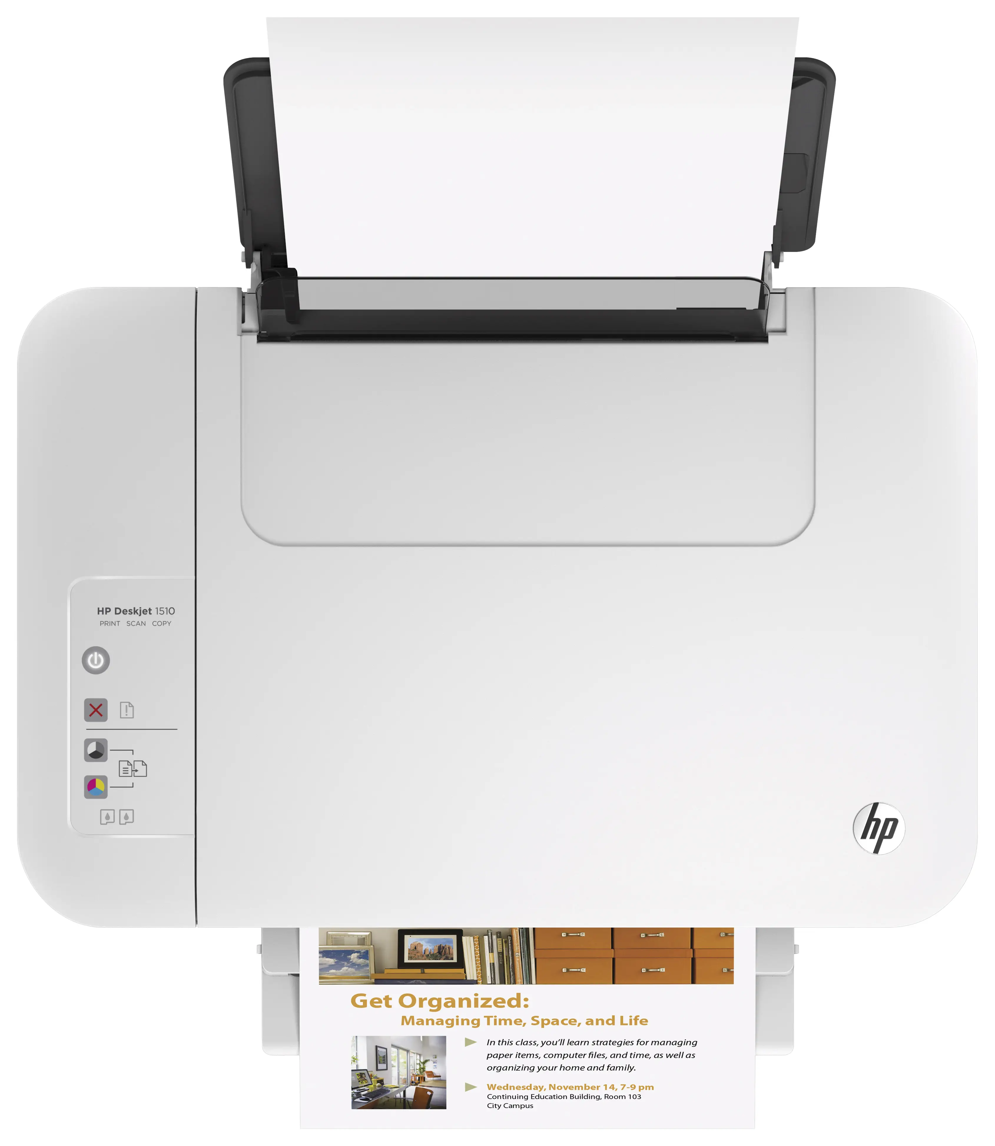 HP 1510 B2L56B Mürekkep Püskürtmeli Renkli Çok Fonksiyonlu Yazıcı Thumbnail 8