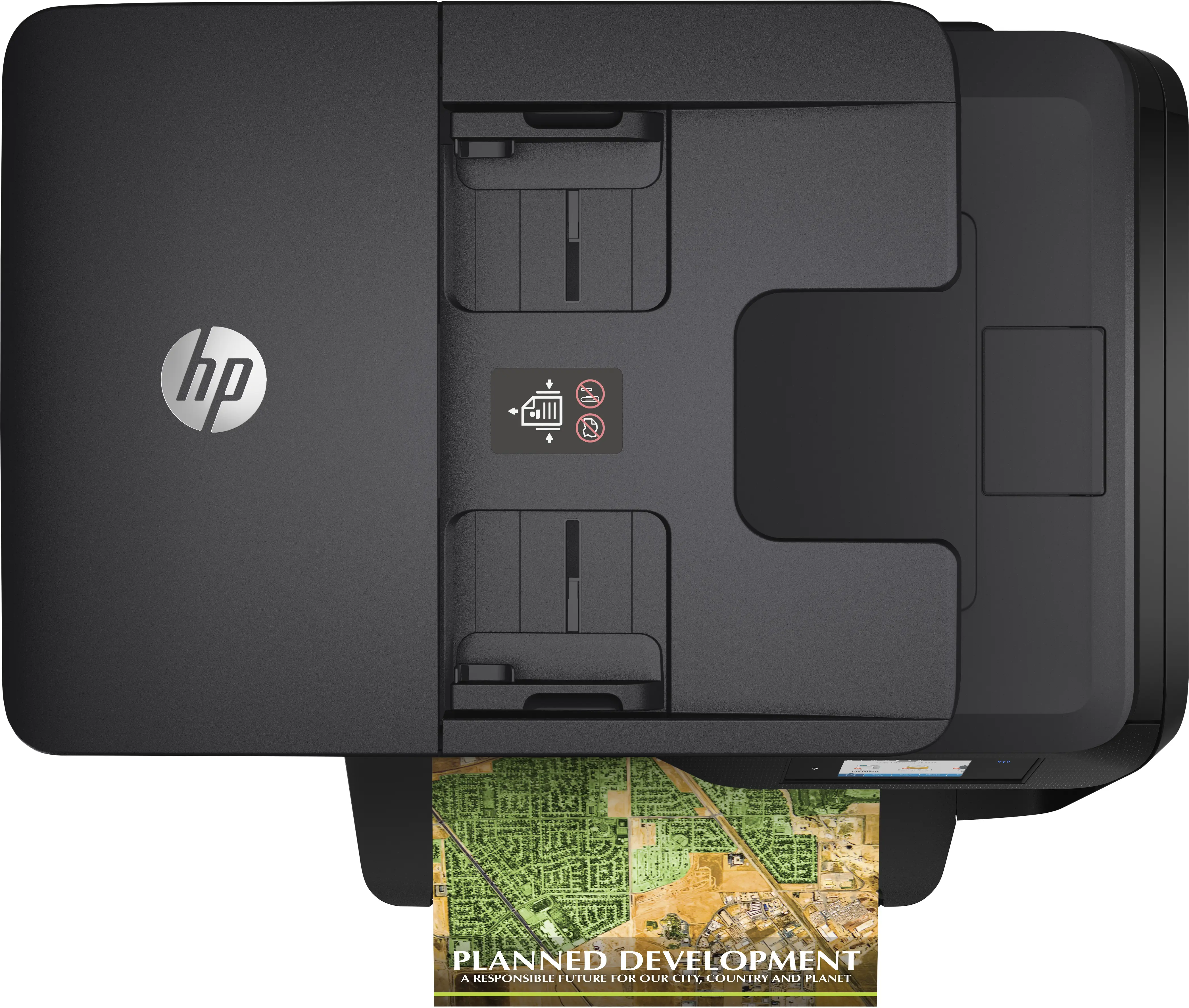 HP 8716 J6X77A Mürekkep Püskürtmeli Renkli Wi-Fi Çok Fonksiyonlu Yazıcı Thumbnail 8