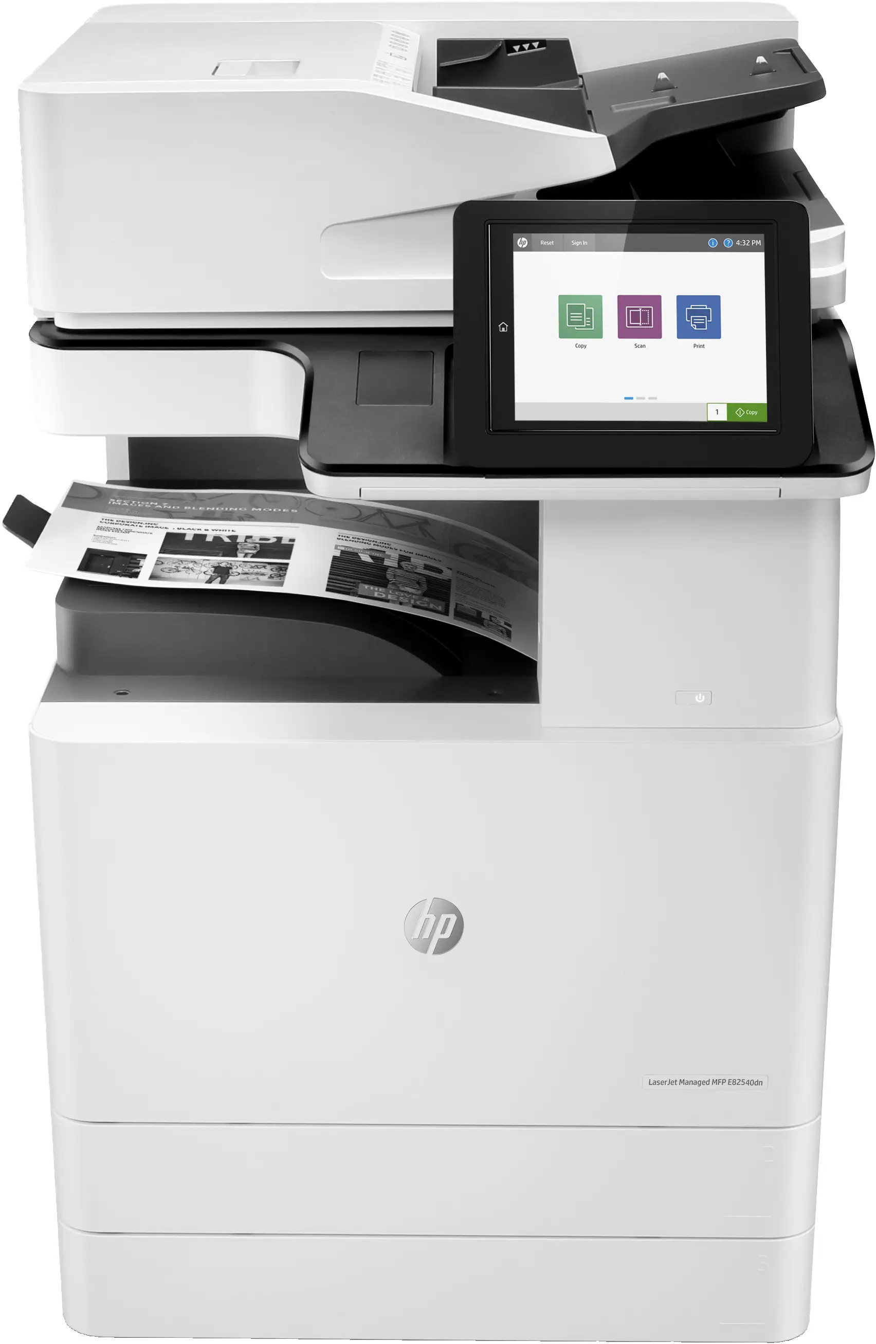 HP LaserJet Managed MFP E82540dn Plus - dakikada 40 sayfa Baskı kopyalama tarama (Faks ve kablosuz isteğe bağlı) 8QS89AW Lazer Çok Fonksiyonlu Yazıcı