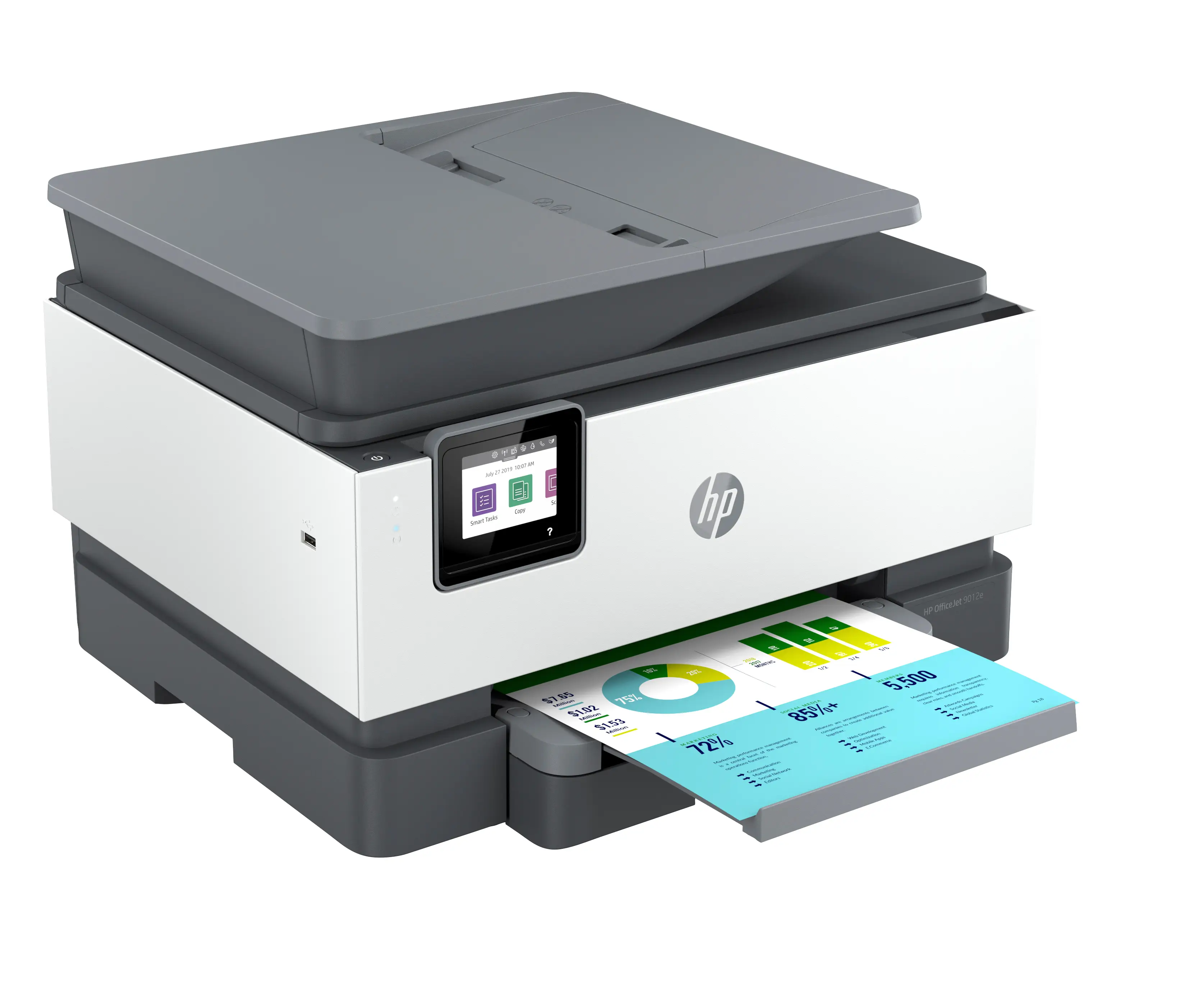 HP OfficeJet 9012e 1G5L4A Mürekkep Püskürtmeli Renkli Wi-Fi Çok Fonksiyonlu Yazıcı