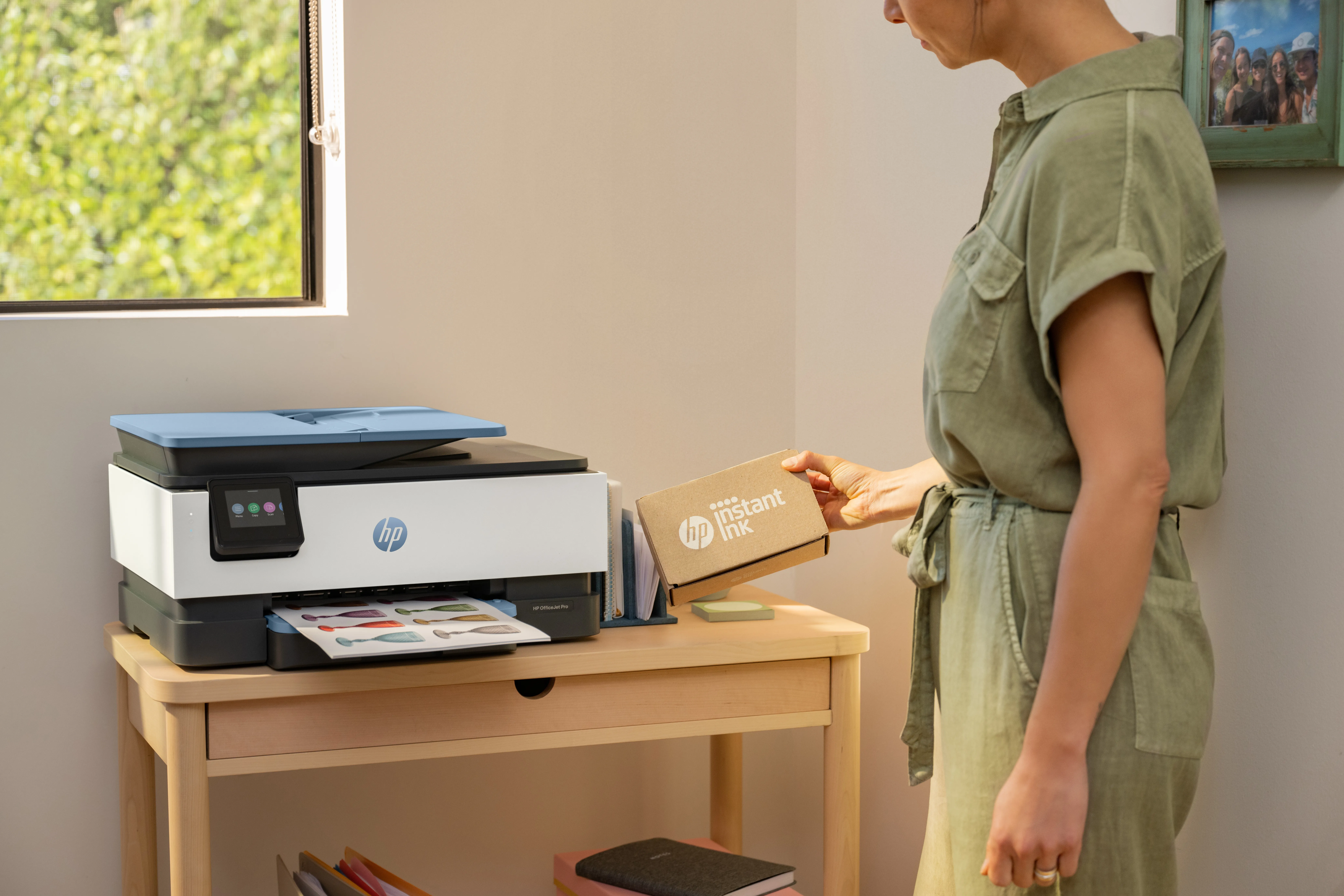 HP OfficeJet Pro Kablosuz Renkli C2VK3A Mürekkep Püskürtmeli Çok Fonksiyonlu Yazıcı Thumbnail 7