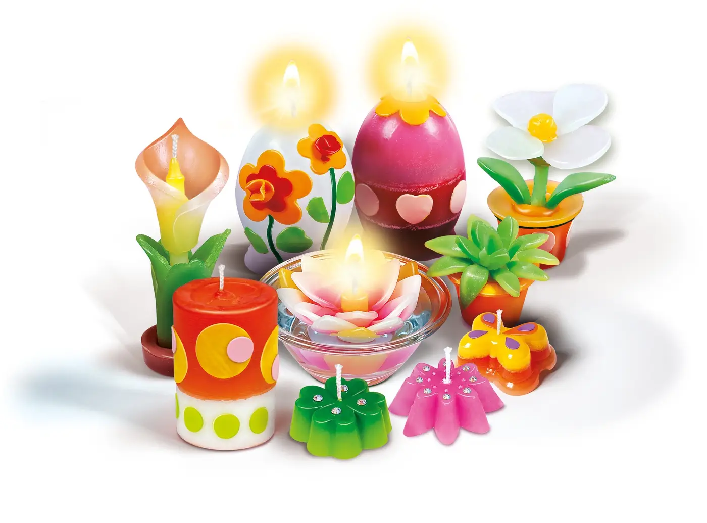 Clementoni Candles' Laboratory 78369 Mum Yapımı Setleri