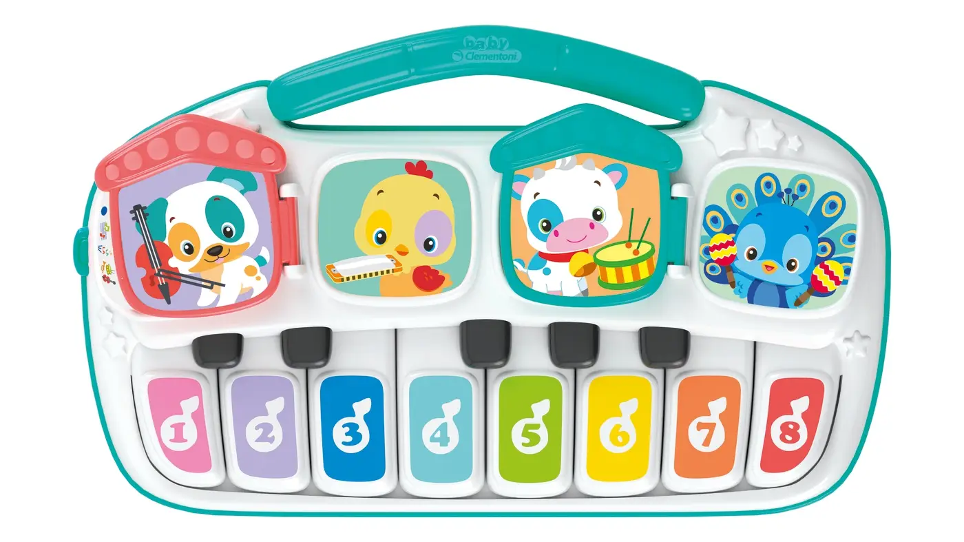 Clementoni Baby Animal Piano 17334 Müzik Oyuncakları