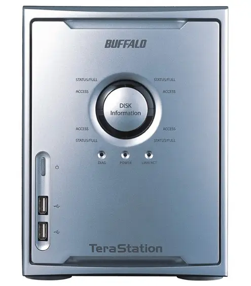 Buffalo Terabyte Network Attached Storage - 0.6 TB HD-H0.6TGL/R5-1 NAS